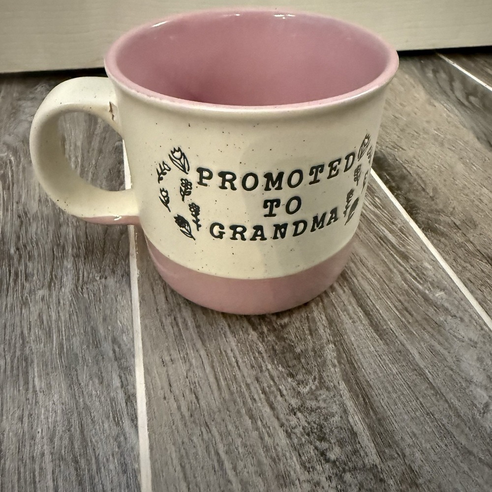 Bagley Mischka Coffe‎ Mug Promoted To Grandparent READ